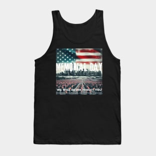 Memorial Day - In Honor On Of Heroes Tank Top